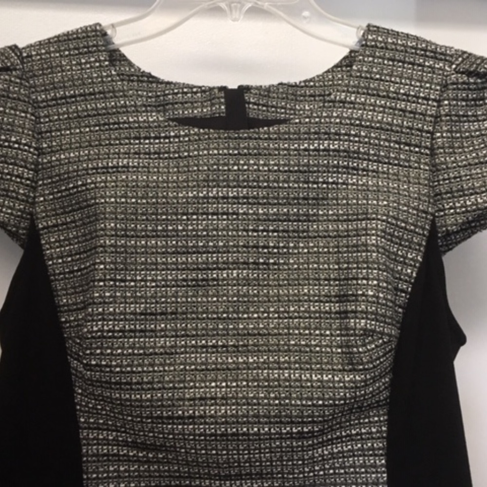 NWT $158 Anthro Moulinette Soeurs Shimmer Hourglass Sheath Dress - Picture 4 of 12